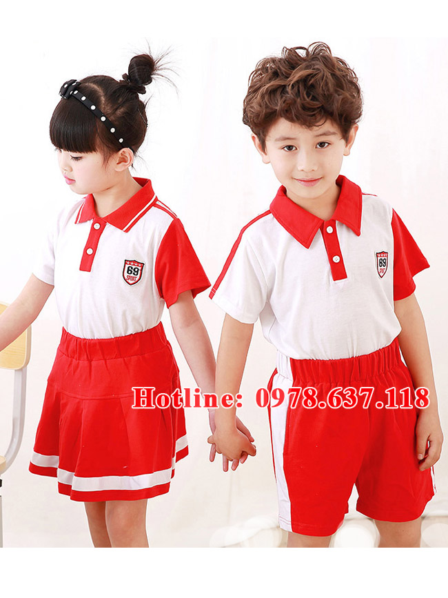 Mẫu đồng phục mầm non - DPMN49 | Mau dong phuc mam non